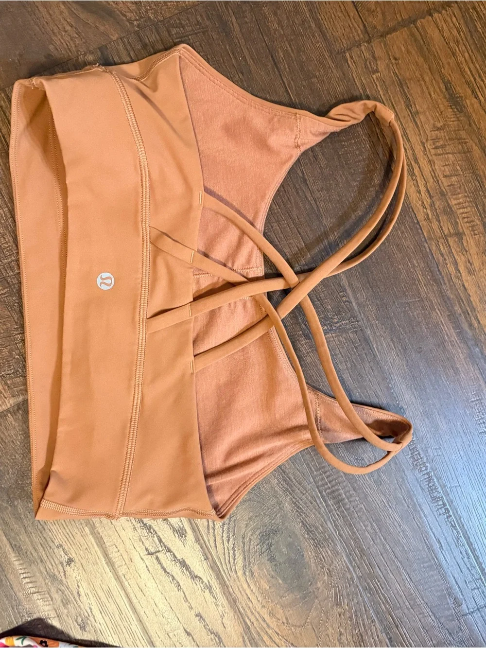 Brown/Tan Lululemon Bra